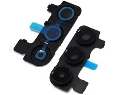 Samsung A155 A15 4G/A156 A15 5G kameros stikliukas su rėmeliu Juodas (service pack)