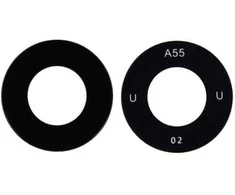 Samsung A356 A35 5G/A556 A55 5G kameros stikliukas Juodas (lens Ultra Wide) 1pcs (service pack)
