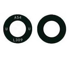 Samsung A546 A54 5G kameros stikliukas Juodas (lens UW) 1pcs (service pack)