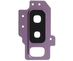 Samsung G965 S9 Plus kameros stikliukas su rėmeliu Lilac Violetinė HQ