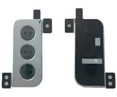 Samsung G996 S21 Plus 5G kameros stikliukas su rėmeliu Phantom Sidabrinis ORG