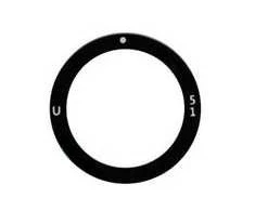 Samsung G998 S21 Ultra kameros stikliukas Juodas (lens Base) 1pcs (service pack)