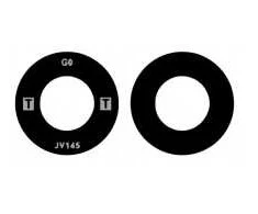 Samsung S906 S22 Plus kameros stikliukas Juodas (lens Tele) 1pcs (service pack)