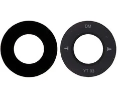 Samsung S911/S916 S23/S23 Plus kameros stikliukas Juodas (lens Tele) 1pcs (service pack)