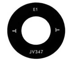 Samsung S921 S24 kameros stikliukas Juodas (lens Tele) 1pcs (service pack)