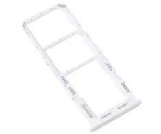 SIM kortelės laikiklis Samsung A13 5G A136 Baltas originalus (service pack)