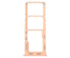 SIM kortelės laikiklis Samsung A13 A135/A137 Peach originalus (service pack)