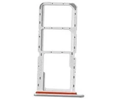 SIM kortelės laikiklis Samsung A14 5G A146 Sidabrinis originalus (service pack)
