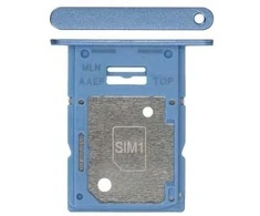 SIM kortelės laikiklis Samsung A156 A15 5G Mėlyna originalus (service pack)