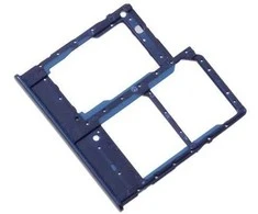 Blue SIM kortelės laikiklis Samsung A202 A20e 2019 Mėlyna originalus (service pack)
