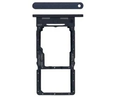 SIM kortelės laikiklis Samsung A256 A25 5G Brave Juodas originalus (service pack)
