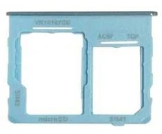 SIM kortelės laikiklis Samsung A326 A32 5G 2021 mėlynas originalus (service pack)