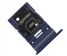 SIM kortelės laikiklis Samsung A356 A35 5G Awesome Navy originalus (service pack)
