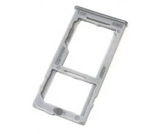 SIM kortelės laikiklis Samsung A426 A42 5G pilkas (Prism Dot Gray) ORG