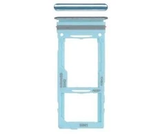 Blue SIM kortelės laikiklis Samsung A525/A526/A528/A725/A726 A52 4G/A52 5G/A52S 5G/A72 4G/A72 5G Mėlyna originalus (service pack)