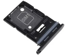 SIM kortelės laikiklis Samsung A546 A54 5G 2023 Graphite originalus (service pack)