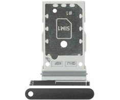 SIM kortelės laikiklis Samsung G990 S21 FE Graphite originalus (service pack)