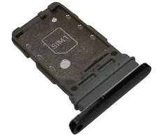 SIM kortelės laikiklis Samsung G996 S21 Plus 5G Phantom Juodas originalus (service pack)