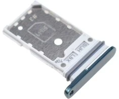 SIM kortelės laikiklis Samsung S918 S23 Ultra Dual Žalias originalus (service pack)