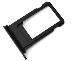 SIM kortelės laikiklis skirtas iPhone 7 Plus juodas (matinis)