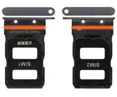 SIM kortelės laikiklis Xiaomi 12/12X Juodas ORG