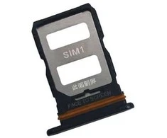 SIM kortelės laikiklis Xiaomi 12 Lite Juodas ORG