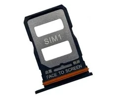 SIM kortelės laikiklis Xiaomi 12T/12T Pro Juodas ORG