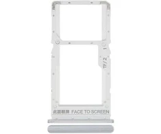 SIM kortelės laikiklis Xiaomi Redmi Note 10 5G Chrome Sidabrinis ORG