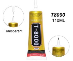 Universalūs klijai T8000 110ml (tinka telefonų rėmelių klijavimui)