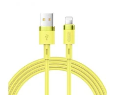 USB kabelis Joyroom (S-1224N2) lightning (2.4A) 1.2m geltonas