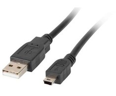 USB kabelis MiniUSB 1m