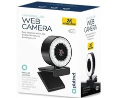 WEB kamera Platinet 2K HD (2560*1944p) su mikrofonu