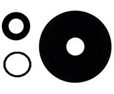 Xiaomi 12 Pro kameros stikliukas Juodas (only lens 3pcs) ORG