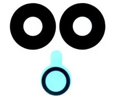 Xiaomi Poco F5 kameros stikliukas Juodas (only lens 3pcs) ORG