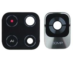 Xiaomi Poco M4 Pro 5G kameros stikliukas Juodas 50MP (2vnt) (only lens) ORG