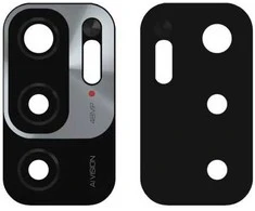 Xiaomi Redmi Note 10 5G kameros stikliukas juodas Juodas 48MP (only lens) ORG