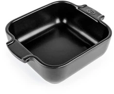 PEUGEOT APPOLIA kvadratinis indas 18 cm juodas