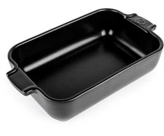 PEUGEOT APPOLIA stačiakampis indas 22 cm juodas