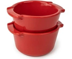 Amscan PEUGEOT APPOLIA Ramekinas 200 ml (2 vnt.) raudonas