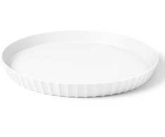 Intesi ATENA apvalus padėklas, skersmuo 30 cm balta