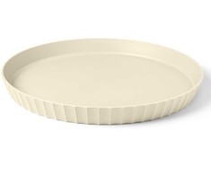 Intesi ATENA apvalus padėklas, skersmuo 30 cm grietinėlės