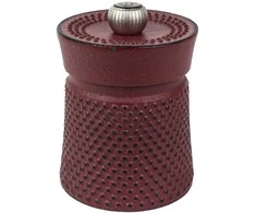 Peugeot Pipirų malūnėlis, 8 cm, raudonas, Bali ketaus