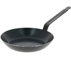 De Buyer Mėlyna Pan, 24 cm, Mėlyna Carbon