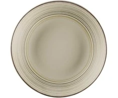 Deep plate, 1085 ml, Earth Argila
