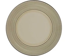 Rak Porcelain Porcelianinė plokščia „Rak“ lėkštė, 24 cm, „Earth Argila“