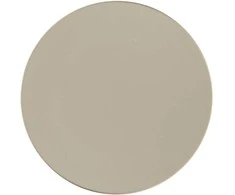 Flat plate, 29 cm, Earth Argila