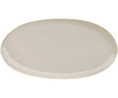 Verlo ETER Talerz owalny 43x22,5 cm, smėlio spalva