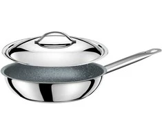 Elotouch Frying pan Granite su dangčiu, 20 cm, Exclusive