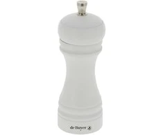 De Buyer Salt grinder, 14 cm, baltas matt, Java