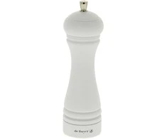 De Buyer Pepper grinder, 18 cm, baltas matt, Java